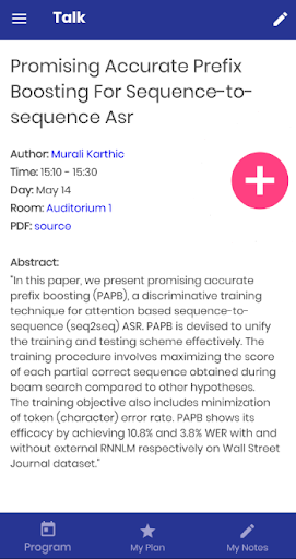 ConferenceApp - xmajer15 Thesis