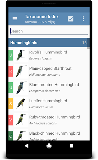 Sibley Guide to Hummingbirds Screen 2