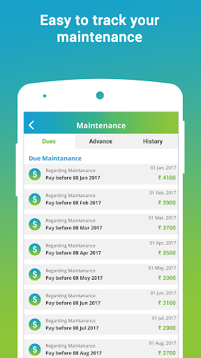 Android application DigiClann - Smart Society app screenshort