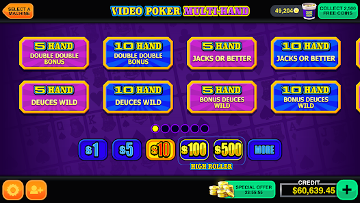 Poker:Free Multi Play Video Poker Games For Kindle Fire::Appstore  for Android