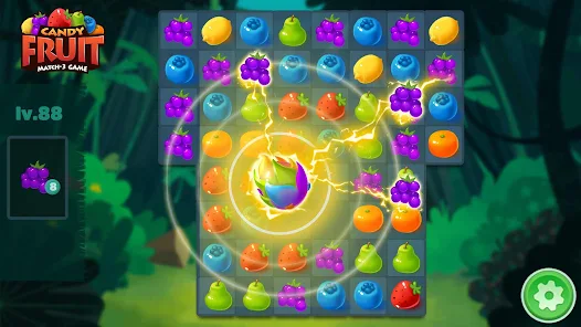 Candy Fruit Crush — play online for free on Yandex Games