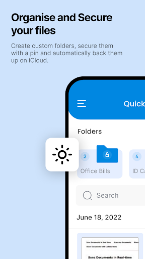 Screenshot of QuickScan: Document Scanner