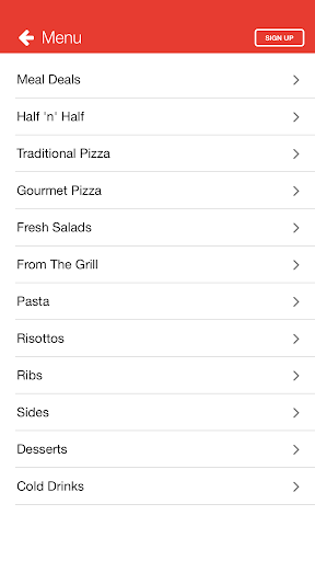 Sandys Pizza Screen 2