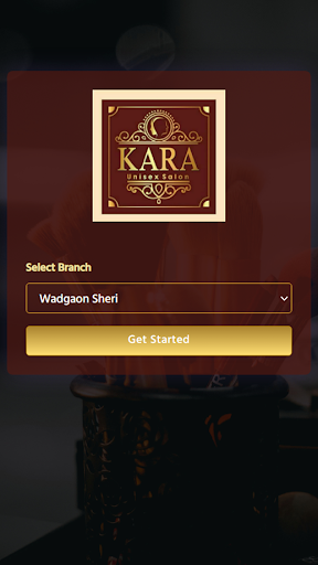 Android application Kara Salon screenshort