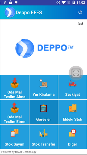 Android application Deppo EFES screenshort