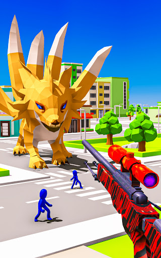 Giant Monster Sniper Wars screenshot 12