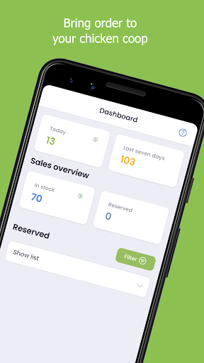 Android application Pollopi - chicken statistics screenshort