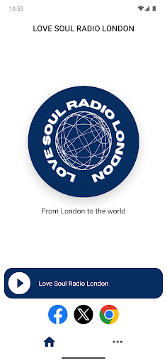 Android application Love Soul Radio London screenshort