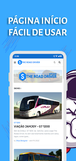 Android application Skins The Road Driver - TRD screenshort