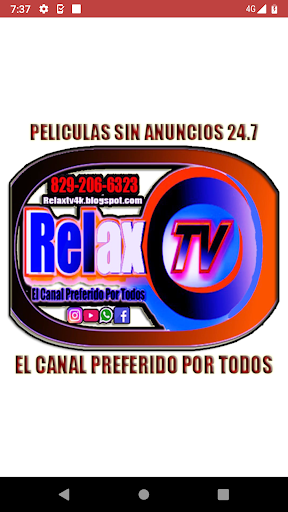 Android application Relax RD 4K screenshort