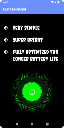 LED Flashlight - Strobe Light Screen 2