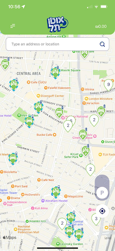 AutoTel - Car-Sharing Screen 3
