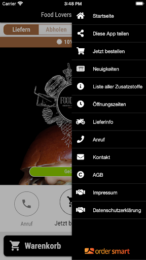 Food Lovers Screen 3