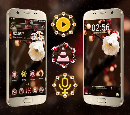 Spring Flower Launcher Theme