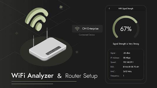 Wifi Analyzer & Router Setup
