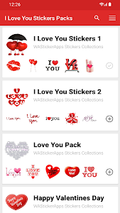 I love You Stickers WASticker Unknown