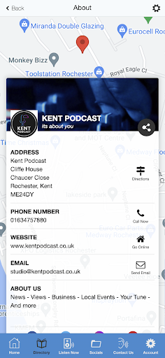Kent Podcast Screen 3