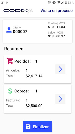 RutaX App Screen 3
