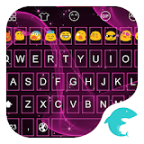 Emoji Keyboard-Pink Violet icon