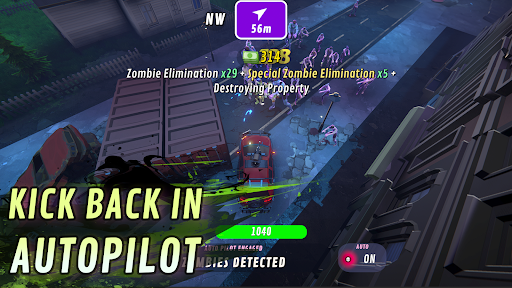 Screenshot of DeliveryZ - Zombie Driving MMO