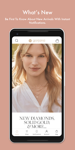 Screenshot of gorjana