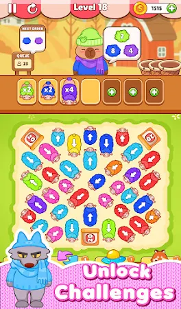 Game screenshot Sheep Away: Color Knit Out hack