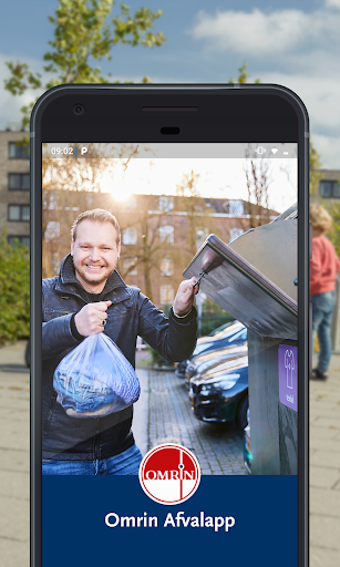 Android application Omrin Afval screenshort