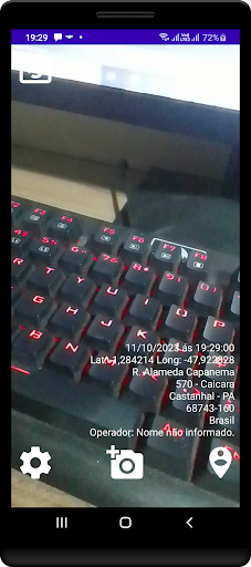 Android application FOTO MAPA screenshort