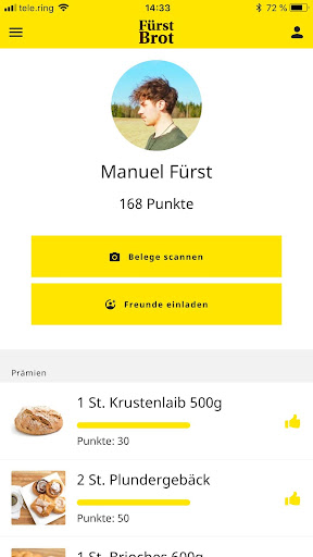 Fürst Brot Screen 2