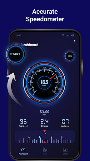 Speedometer: GPS Odometer Screen 2