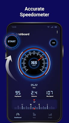 Speedometer: GPS Odometerのおすすめ画像2