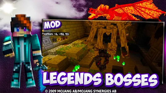 Legends Bosses Mods for MCPE