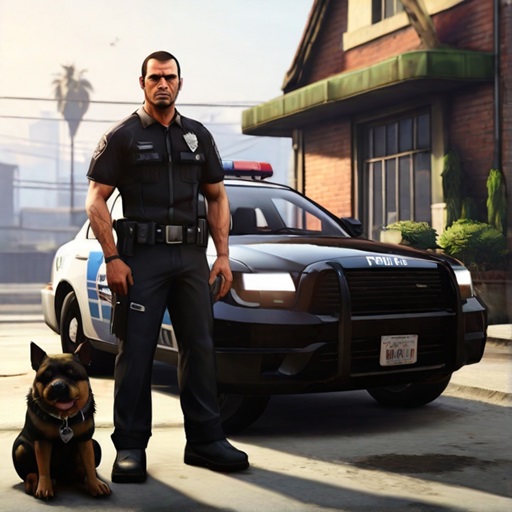 Car Driving Game: Police Games logo