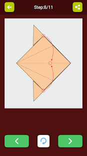 Origami Paper Birds Schemes Screenshot