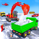 Snow Excavator City Rescue icon
