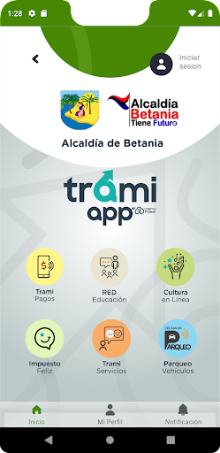 Betania Trami App Screen 2