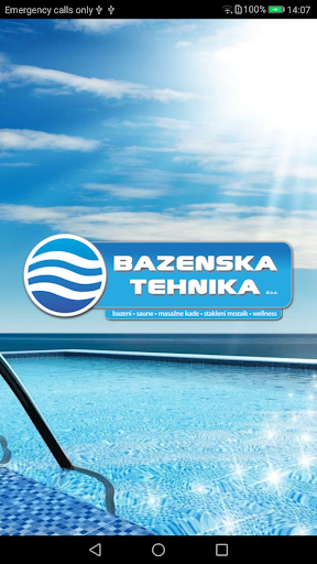 Android application BazenskaTehnika screenshort