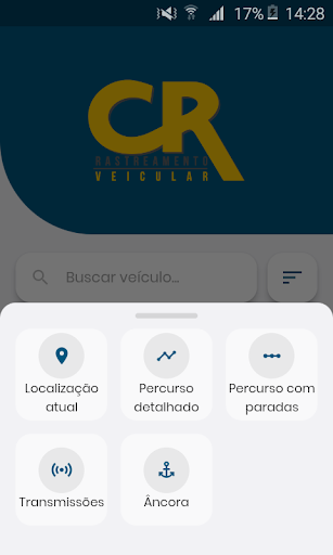 CRRastreamento Screen 2