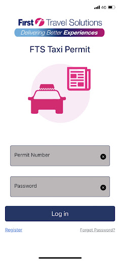 Android application FTS White Tickets Driver App screenshort