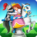 Knight Saves Queen - Brain Puzzle Chess Puzzles icon