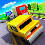 Cover Image of Tải xuống Đường cao tốc Blocky: Đua xe giao thông  APK