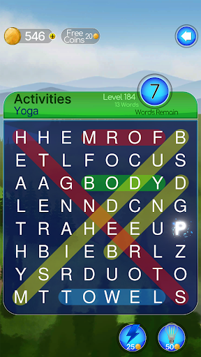 Hidden Word Find: Word Search Screen 3