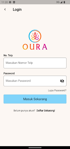 Android application Oura Reflexology screenshort