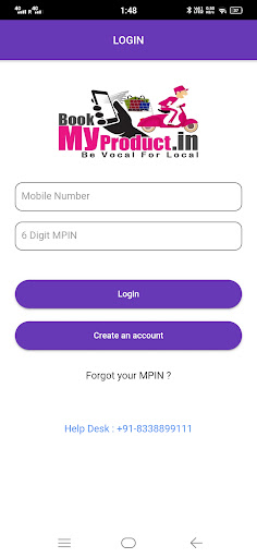 Android application BookMyProduct Online Shopping screenshort