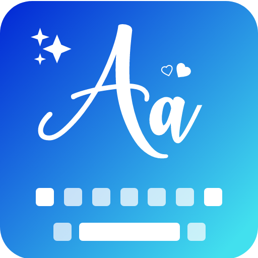 Stylish Keyboard Typing Letter logo