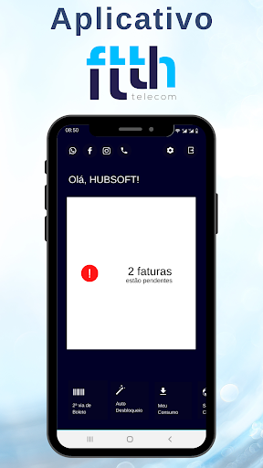 Android application FTTH Telecom screenshort
