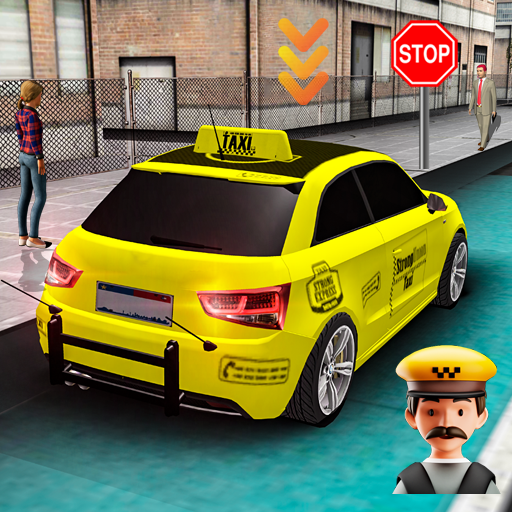 Taxi Simulator 2023: Taxi Game logo