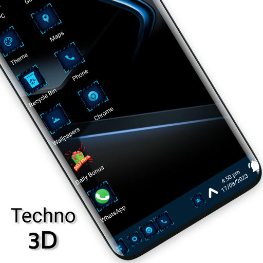 Techno 3D Stylish Theme logo