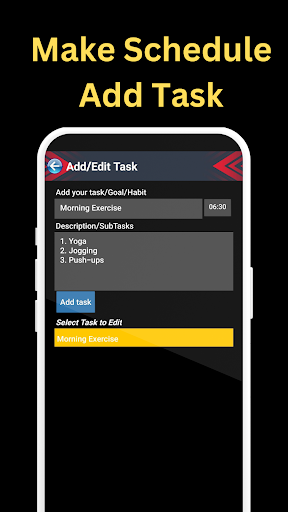 Daily Routine Planner Screen 3