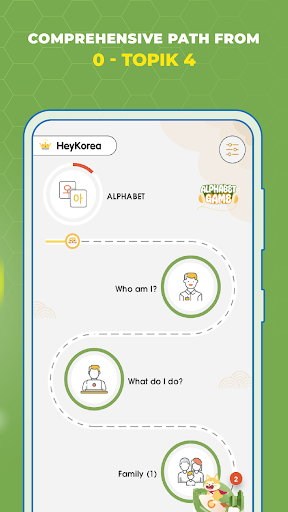 Screenshot of Learn basic Korean - HeyKorea